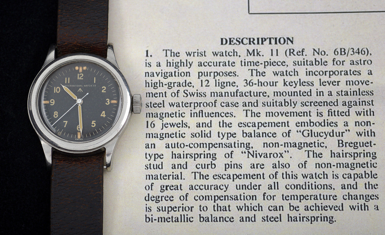 IWC Mark 11 Mk 11 orologio militare antimagnetico