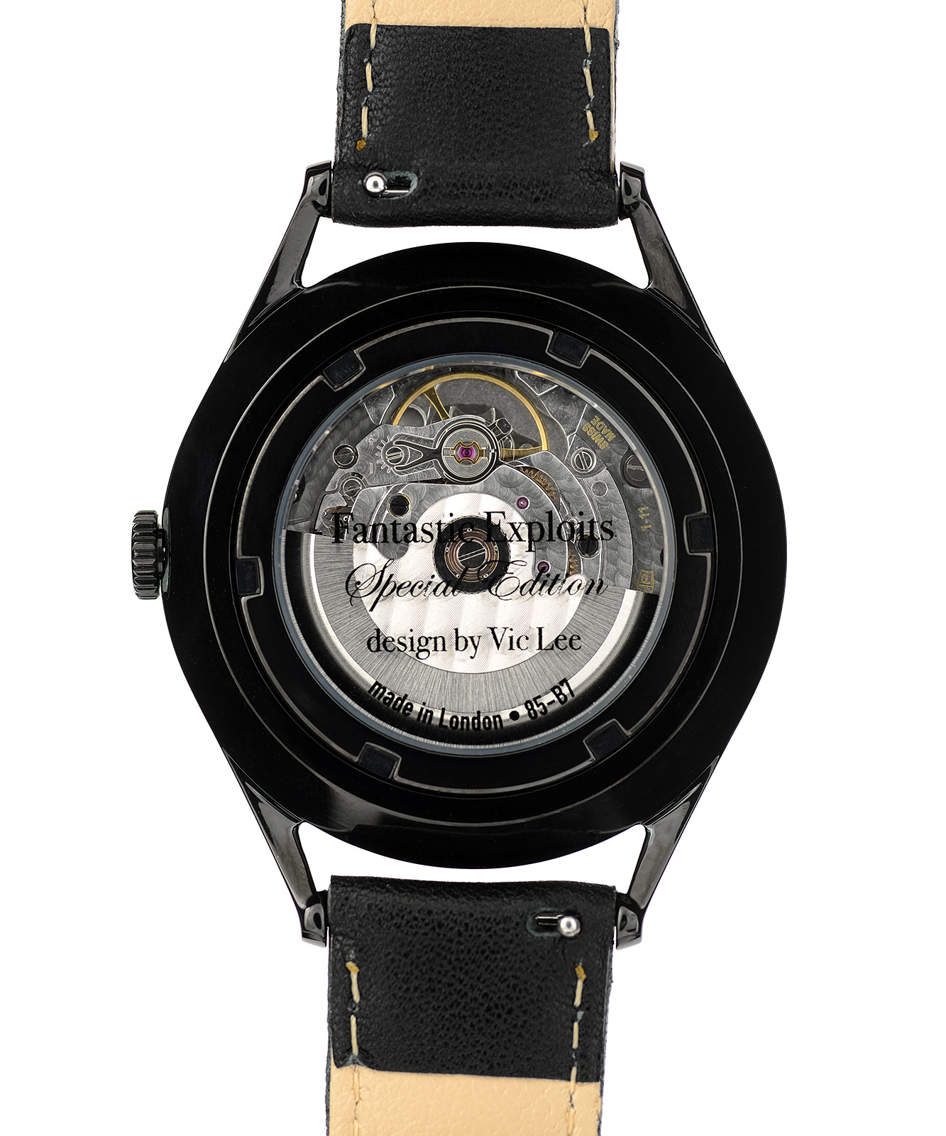 Mr Jones Fantastic Exploits orologio automatico nero