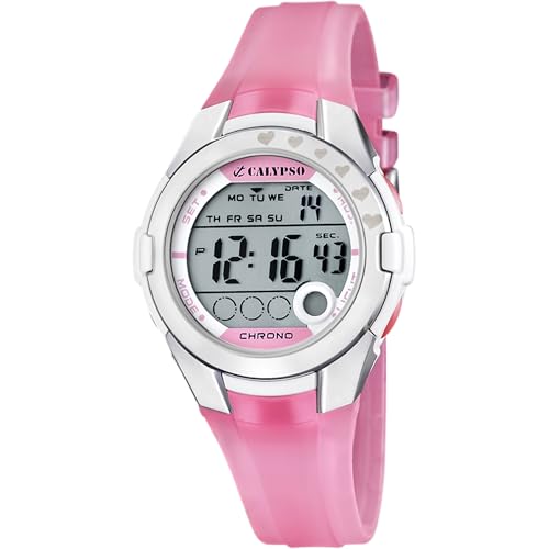 Calypso Digital Crush K5571 orologio digitale bianco bambino
