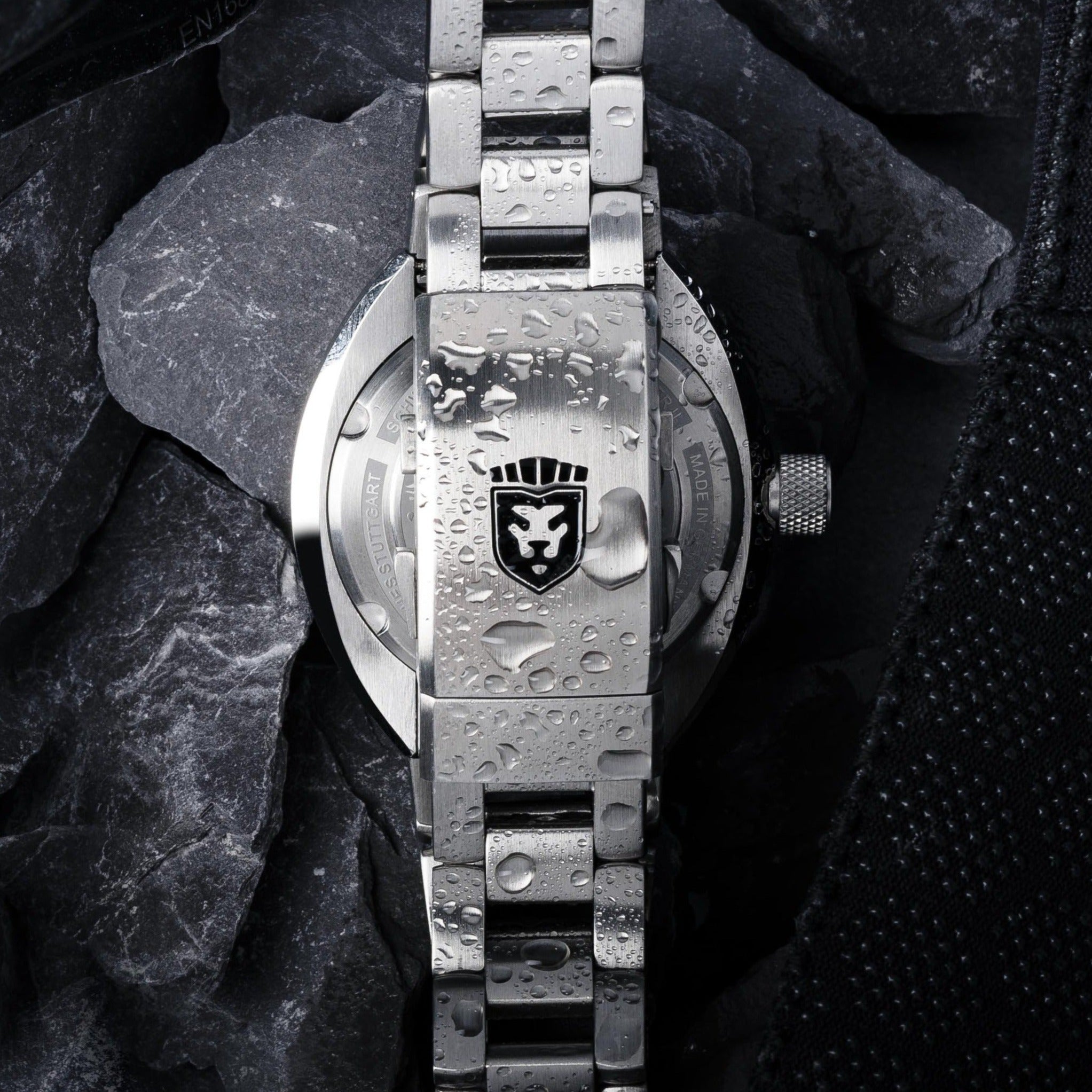 Heinrich Taucher 2 chiusura diver extension acciaio