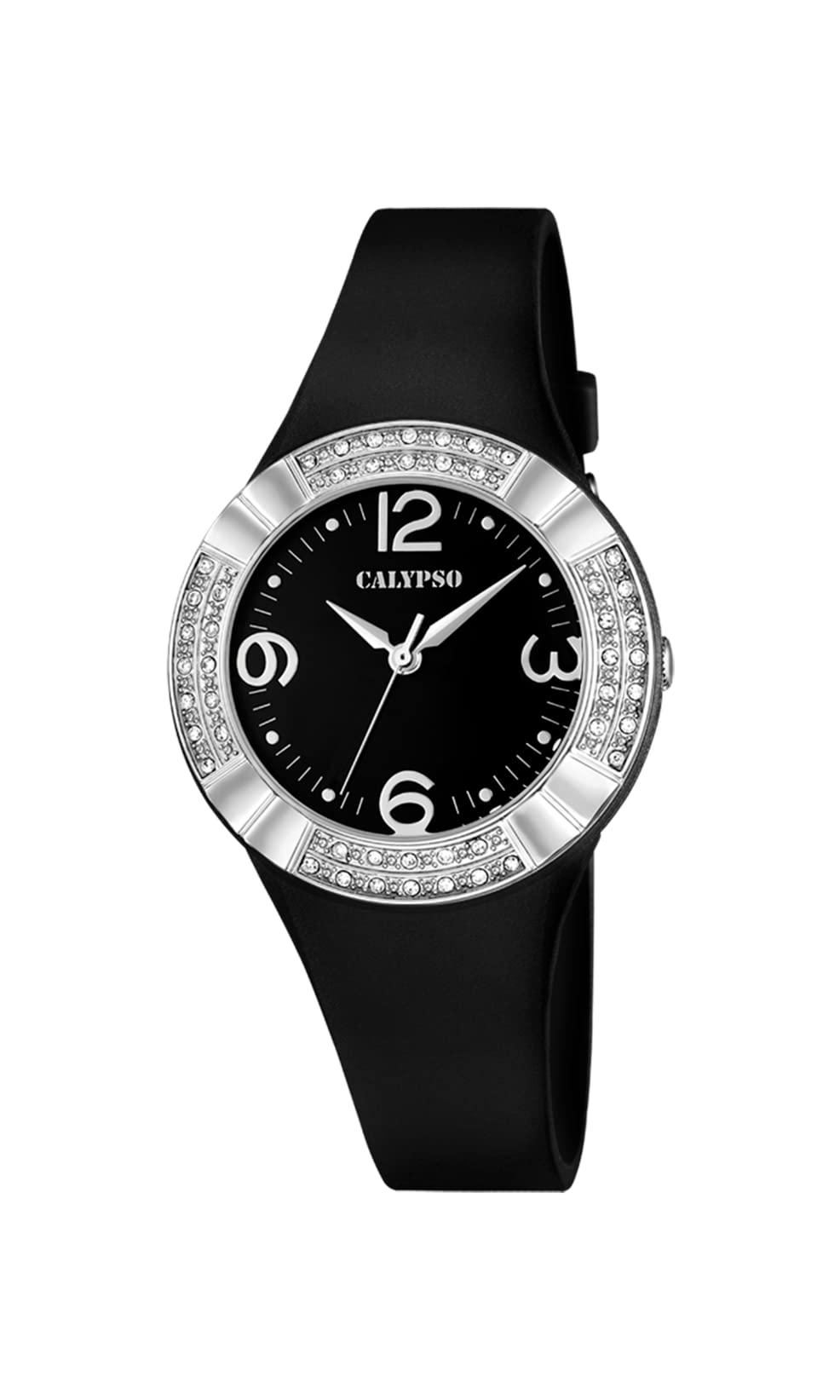 Calypso Basic K5659/4 Orologio Analogico Nero Gomma