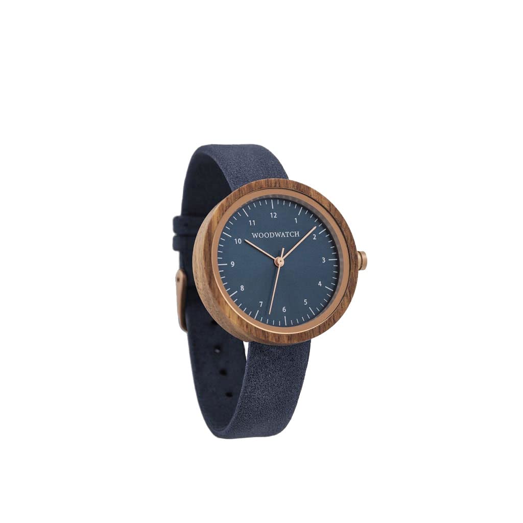 WoodWatch Nordic Malmo Navy orologio donna 36mm blu