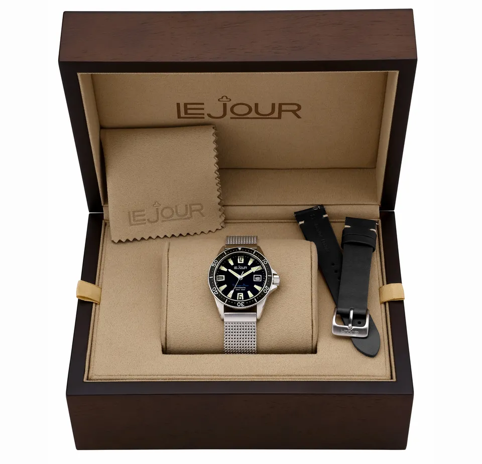 LeJour Vintage Diver LJ-VDS-002 orologio automatico Set 300 m
