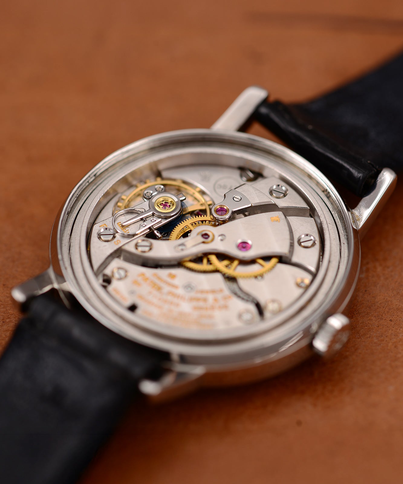 Patek Philippe 3483 orologio acciaio 35mm 1963
