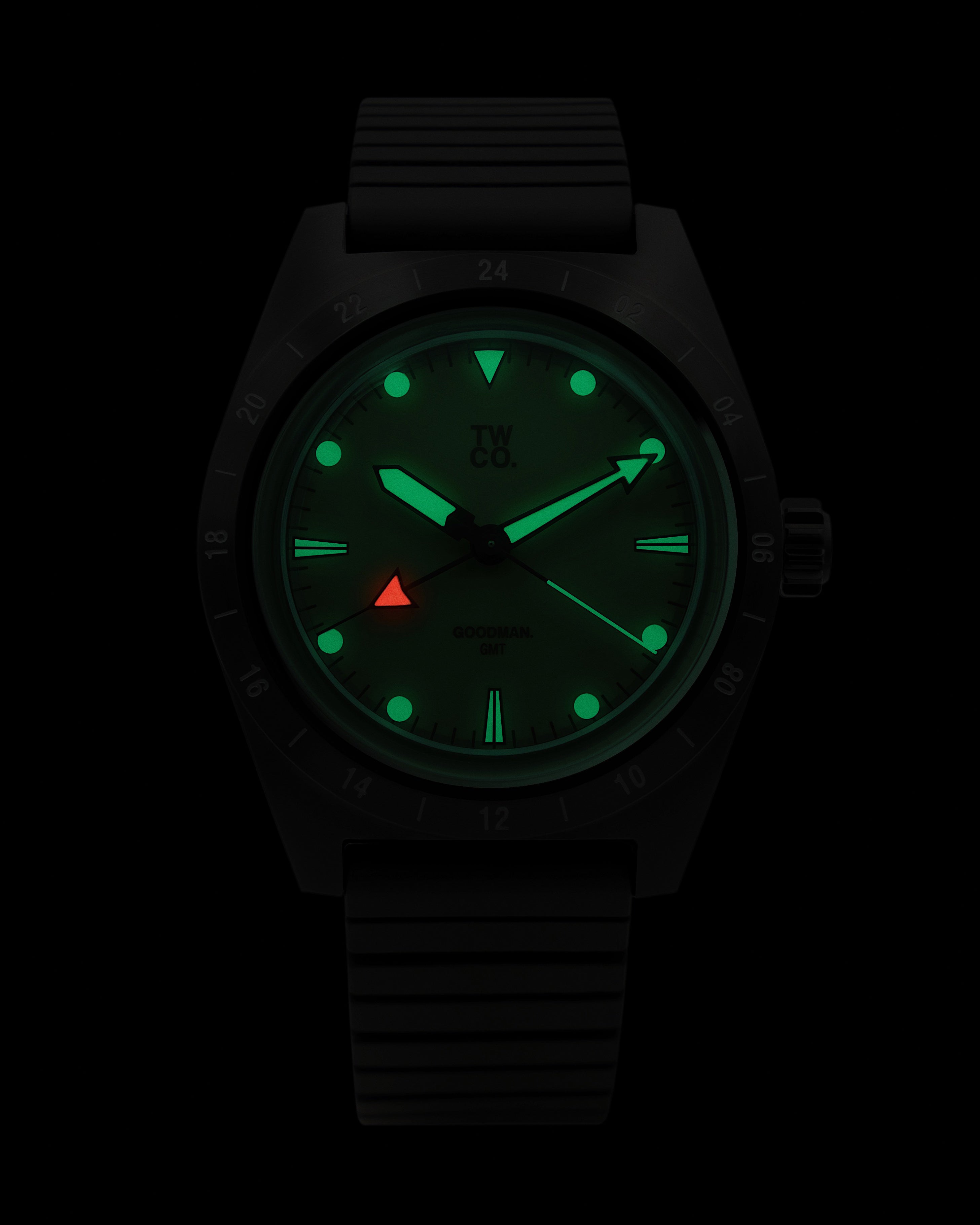 Tool Watch Co. TWCO. Goodman GMT orologio GMT Tactical PVD