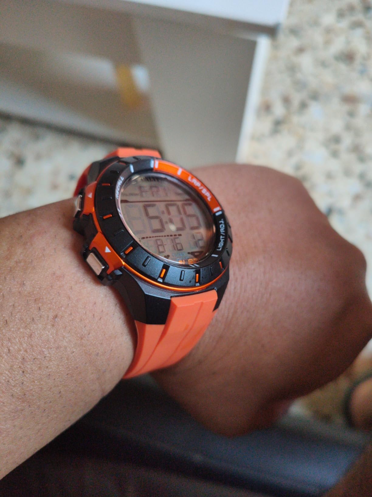 Calypso Urban Digital K5607 orologio digitale blu uomo 10 ATM