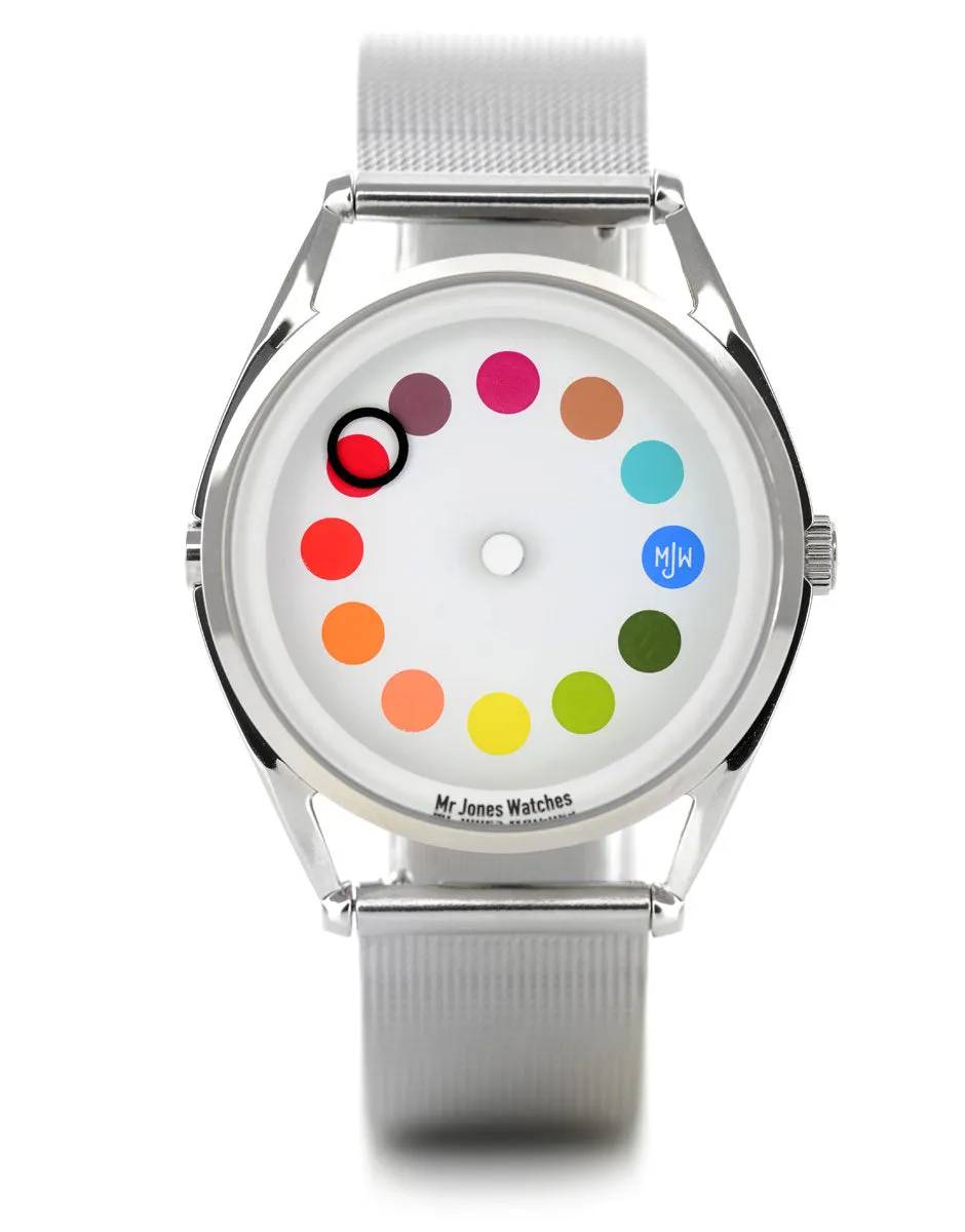 Mr Jones Cyclops orologio design senza lancette