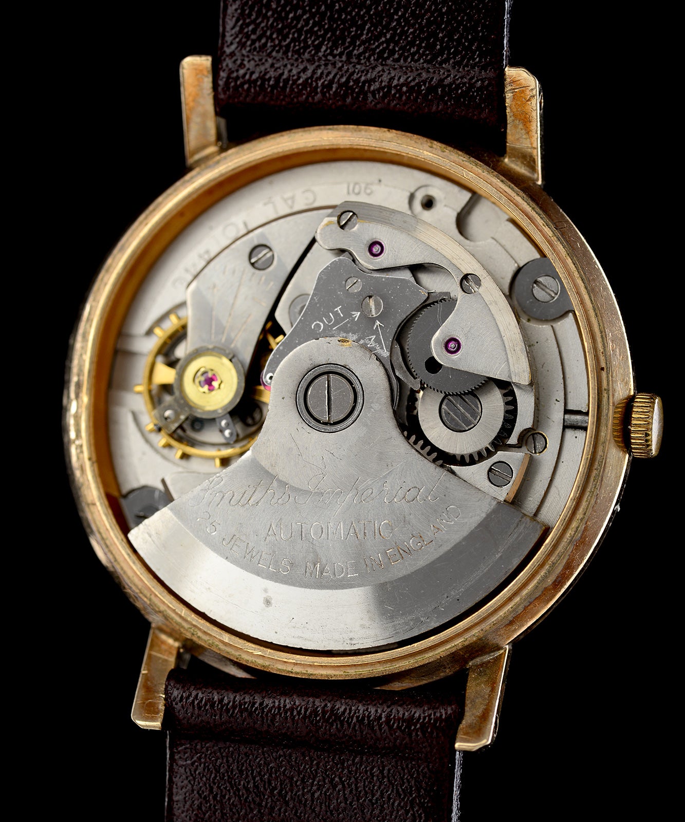 Smiths Everest 1964 orologio da polso oro 9ct automatico uomo