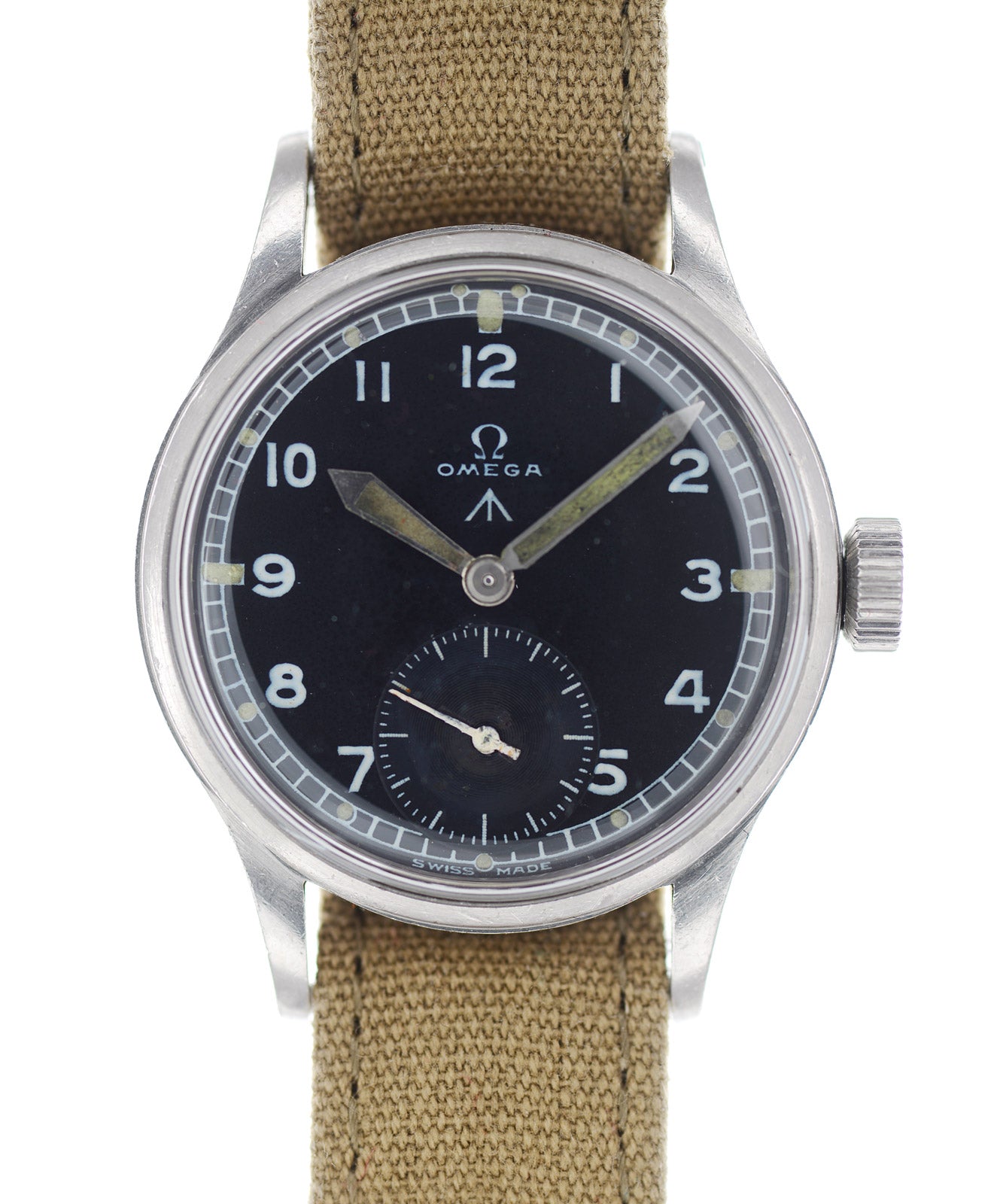 Omega WWW 1945 orologio militare acciaio 35mm