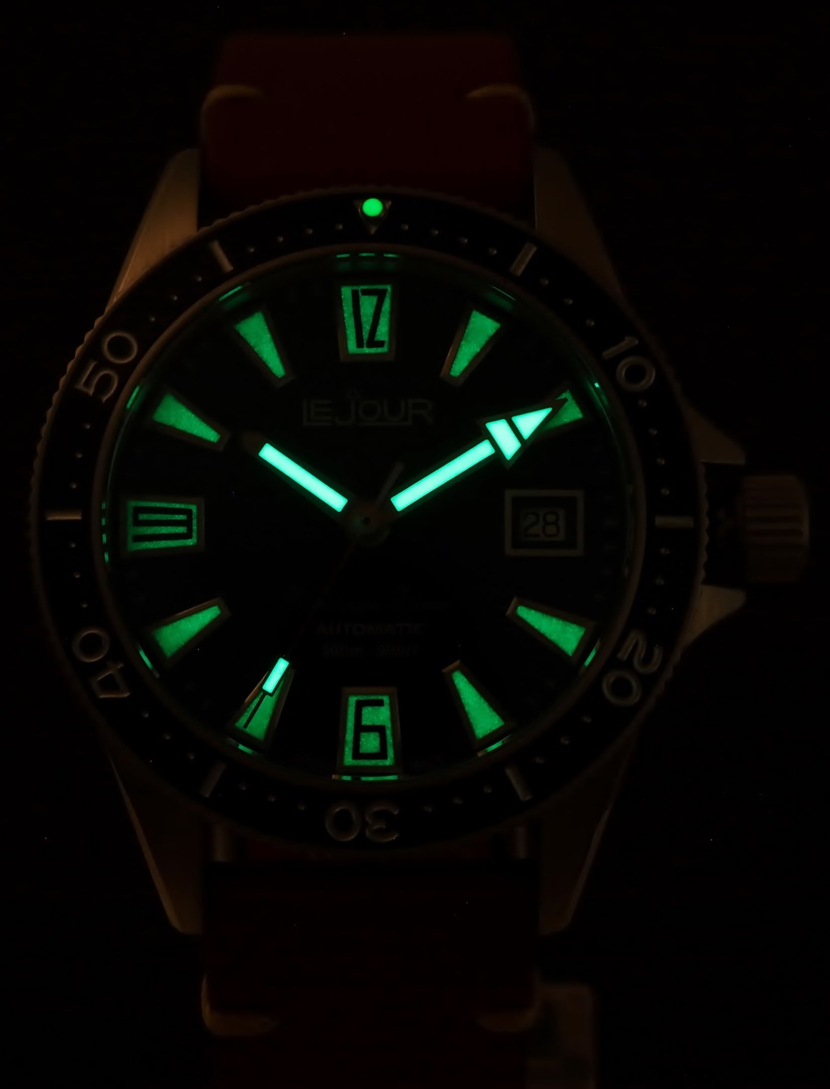 LeJour Vintage Diver LJ-VDS-002 orologio automatico Set 300 m