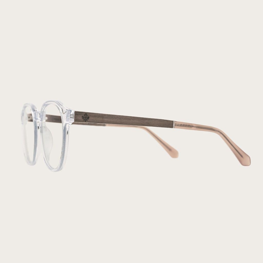 Woodwatch Reveler Clear occhiali luce blu trasparenti