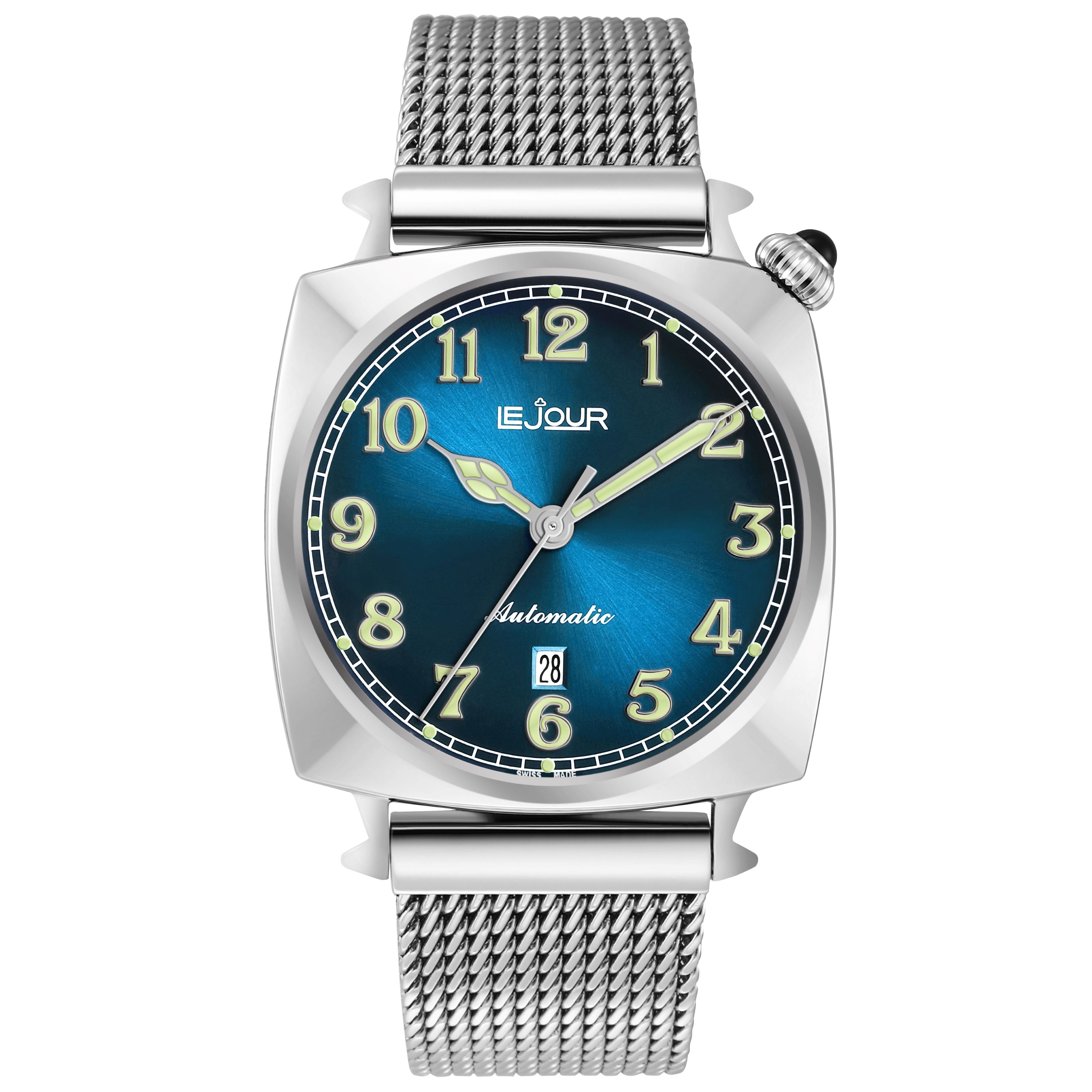 LeJour Heritage LJ-HR-002 orologio blu 42 mm automatico
