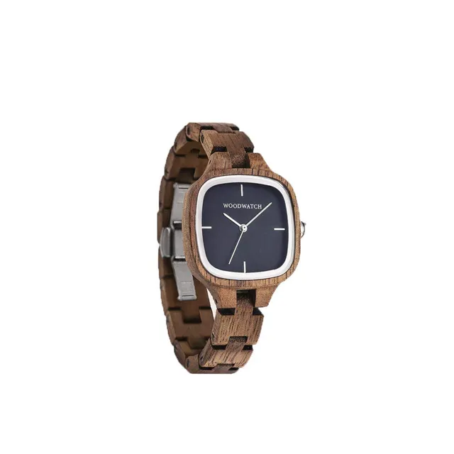 WoodWatch Radiance Moonlight Orologio Donna Legno Quadrato