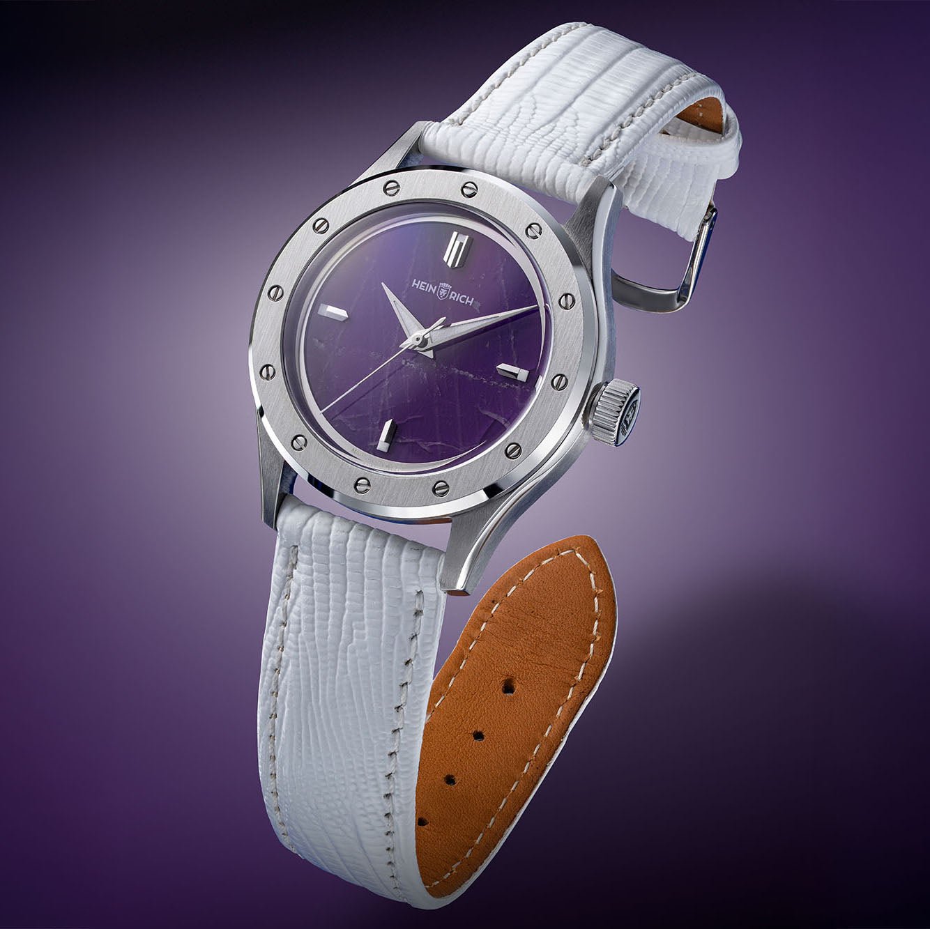 Heinrich Helicoprion Amethyst orologio ametista edizione limitata