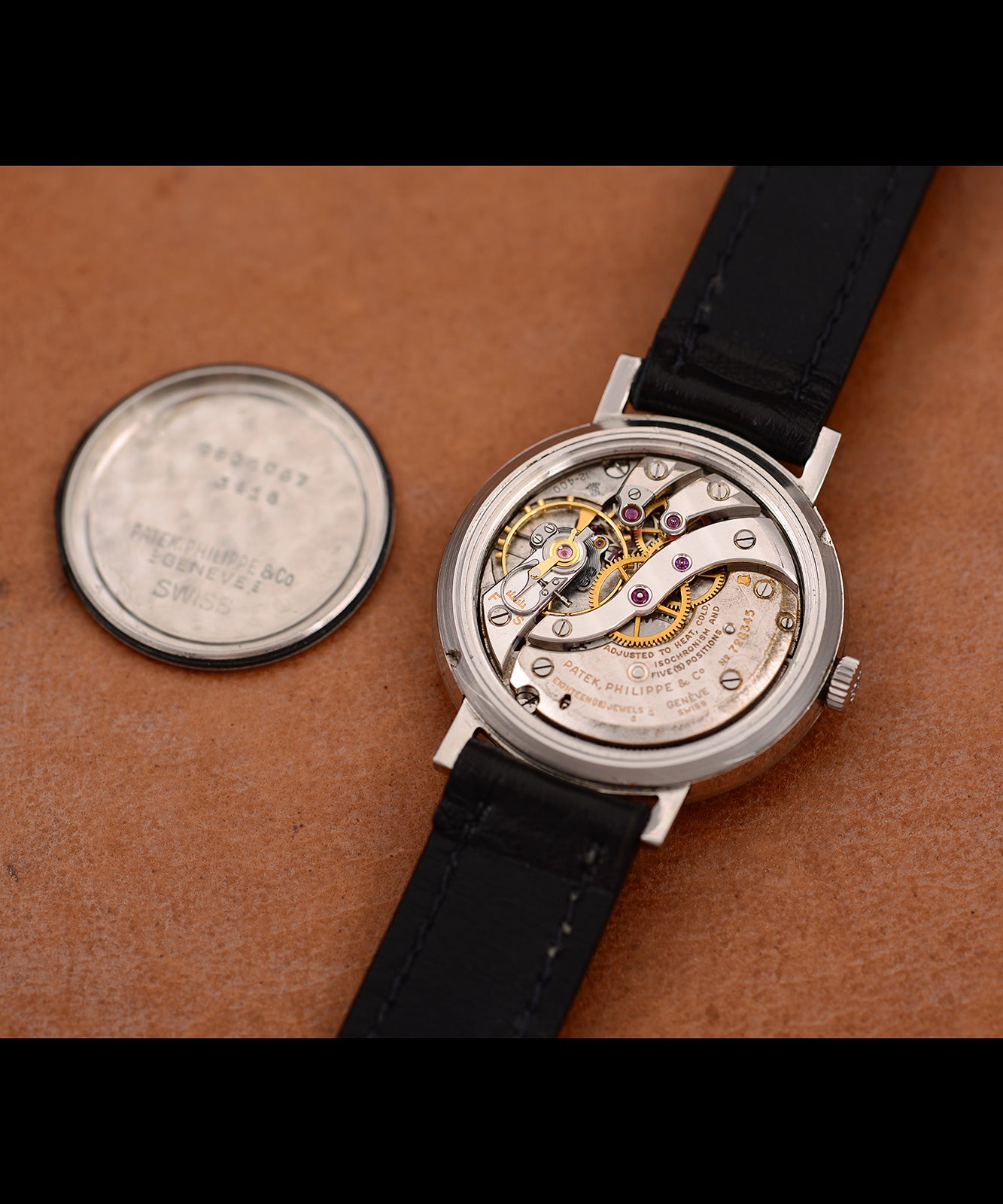 Mr Jones Vintage Patek 3418 orologio 34mm acciaio manuale