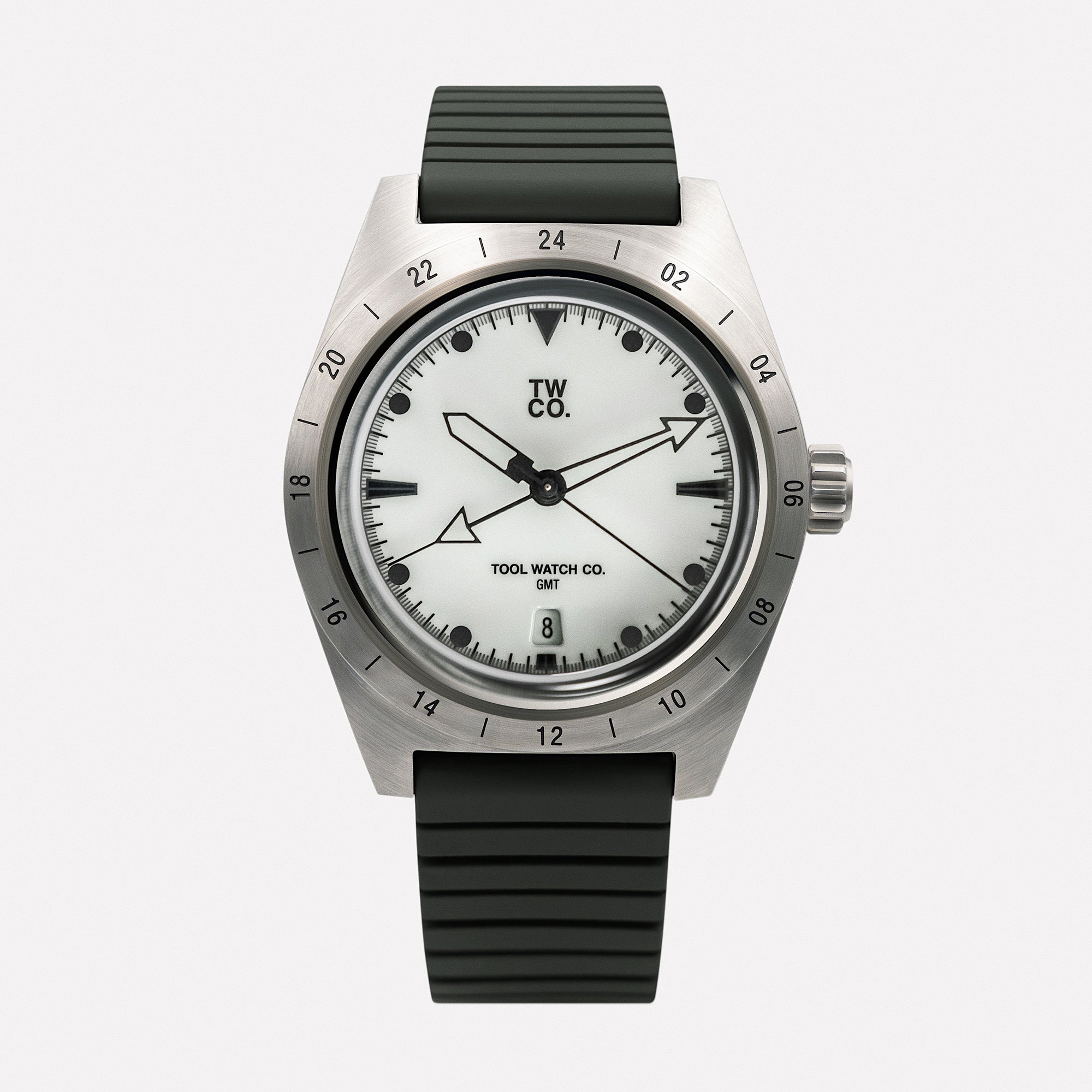 Tool Watch Co. Lumecore GMT orologio Flint White