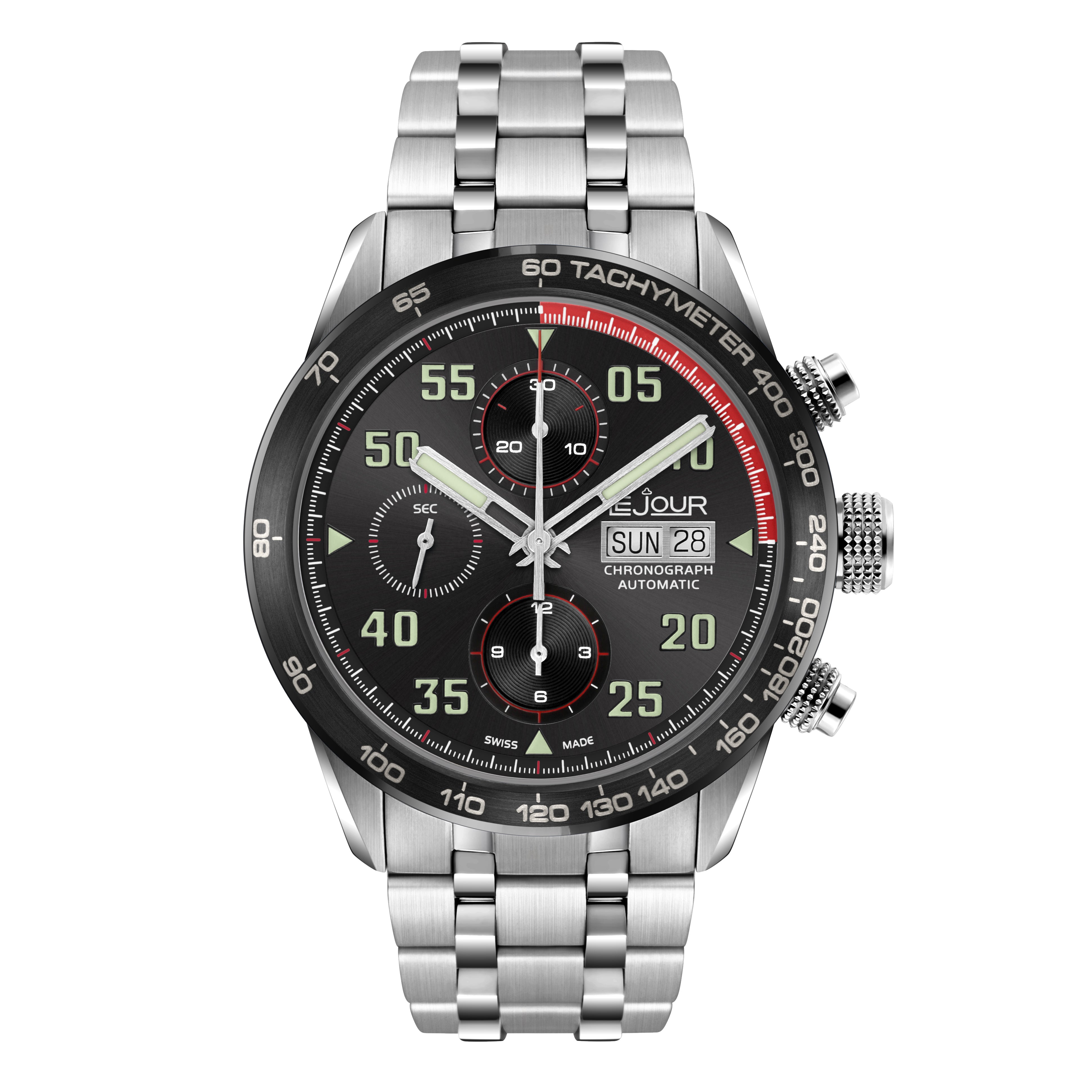 LeJour RD Chrono LJ-RD-001 orologio cronografo nero automatico