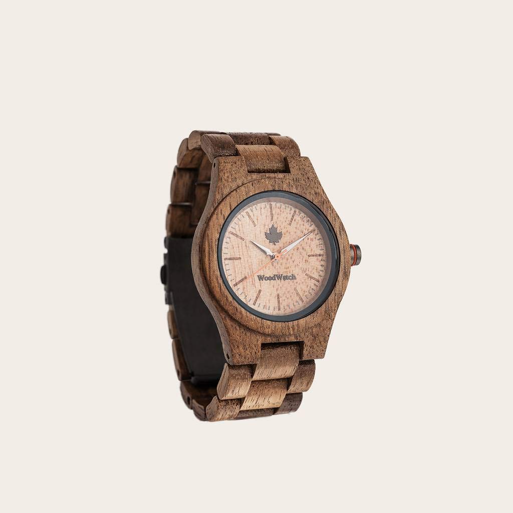 Woodwatch Classic Koa orologio legno uomo quarzo fatto a mano