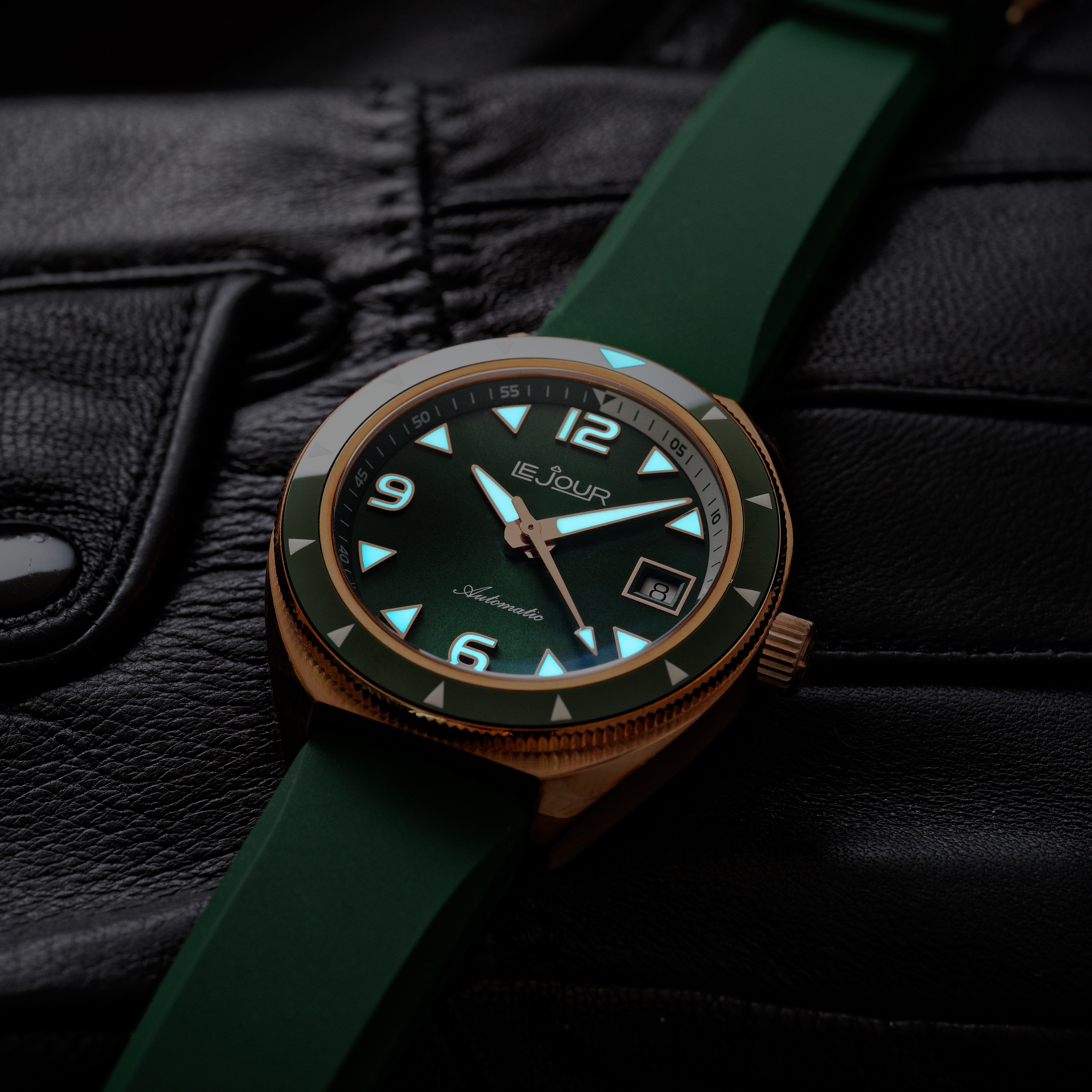 LeJour Hammerhead Bronze LJ-HB-002 orologio bronzo verde 39mm