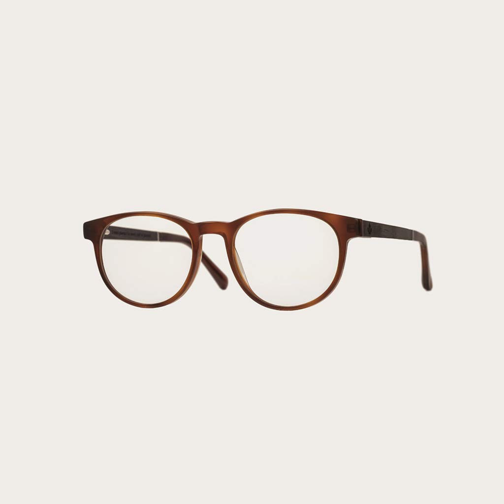 Woodwatch Ellipse Classic Havanas occhiali luce blu havana