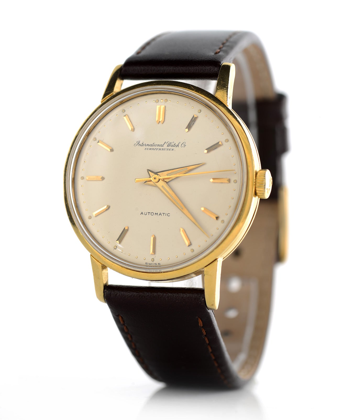 IWC Automatic 1959 orologio vintage oro champagne
