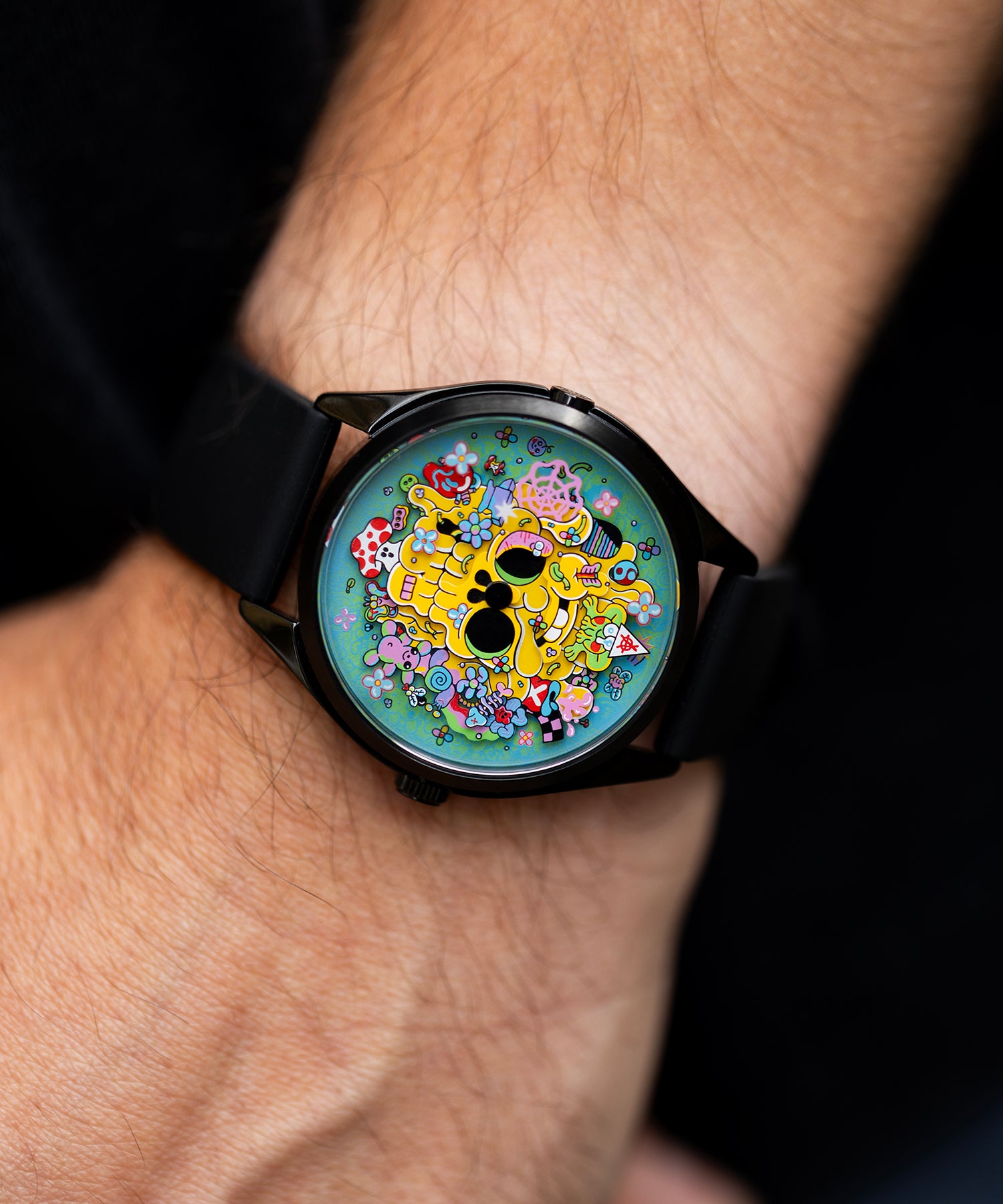 Mr Jones Watches Time Warp orologio quarzo nero 37mm