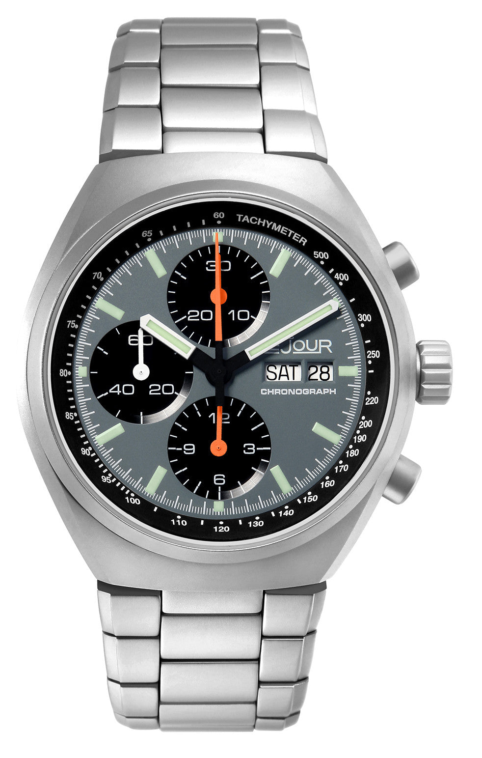LeJour Mark I LJ-MI-001 cronografo automatico grigio