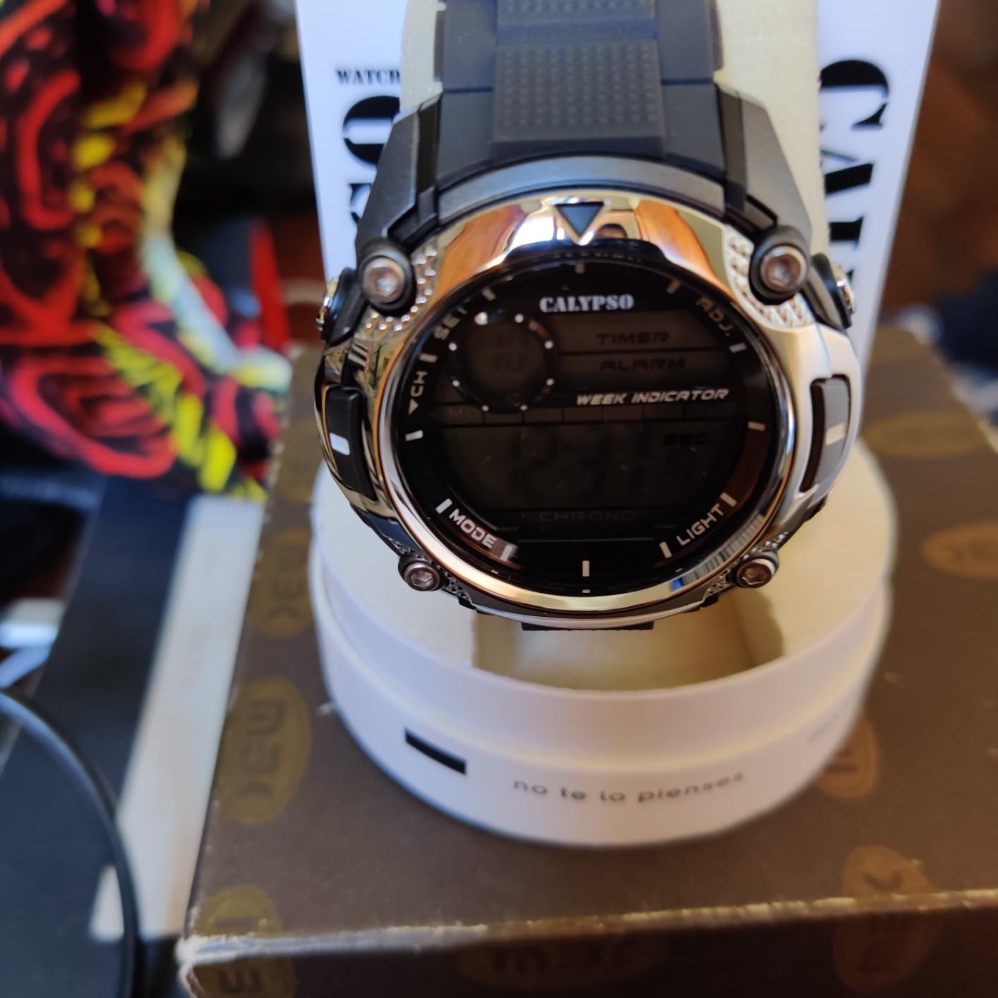 Calypso Urban Digital K5577/1 orologio digitale grigio gomma