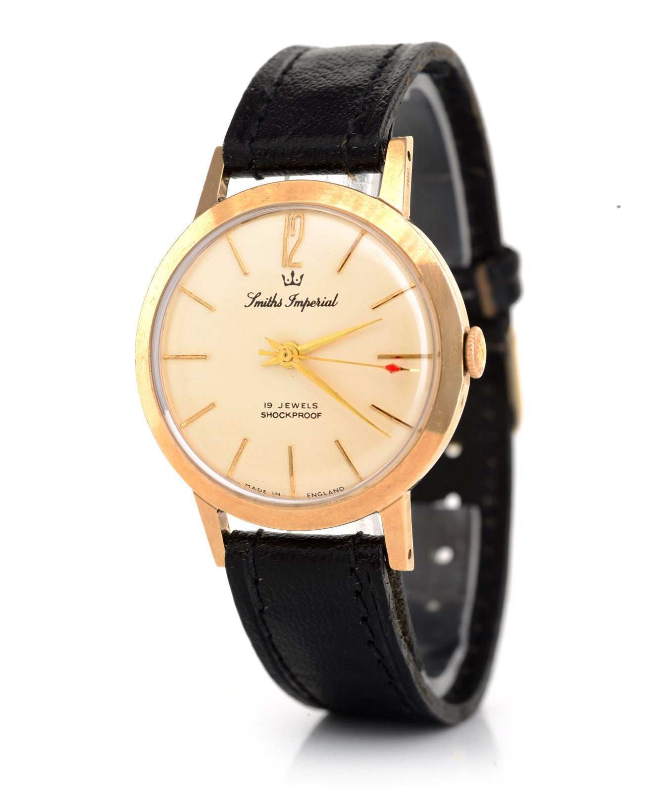Smiths Imperial 1957 orologio vintage oro 9ct