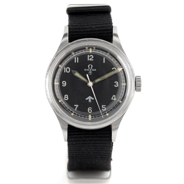 Omega 53 6B/542 orologio militare automatico 37mm