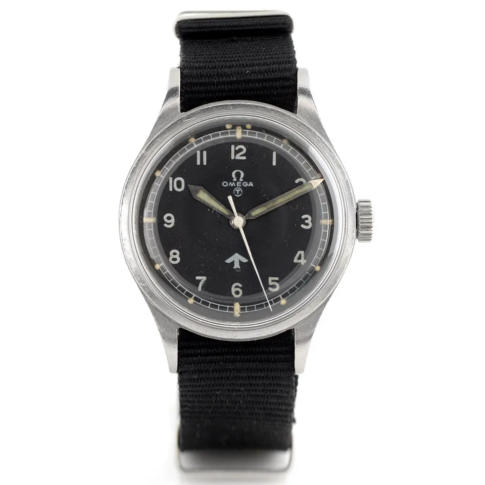 Omega 53 6B/542 orologio militare automatico 37mm