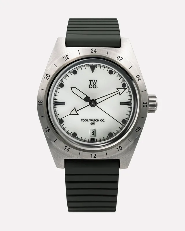 Tool Watch Co. Lumecore GMT orologio Flint White