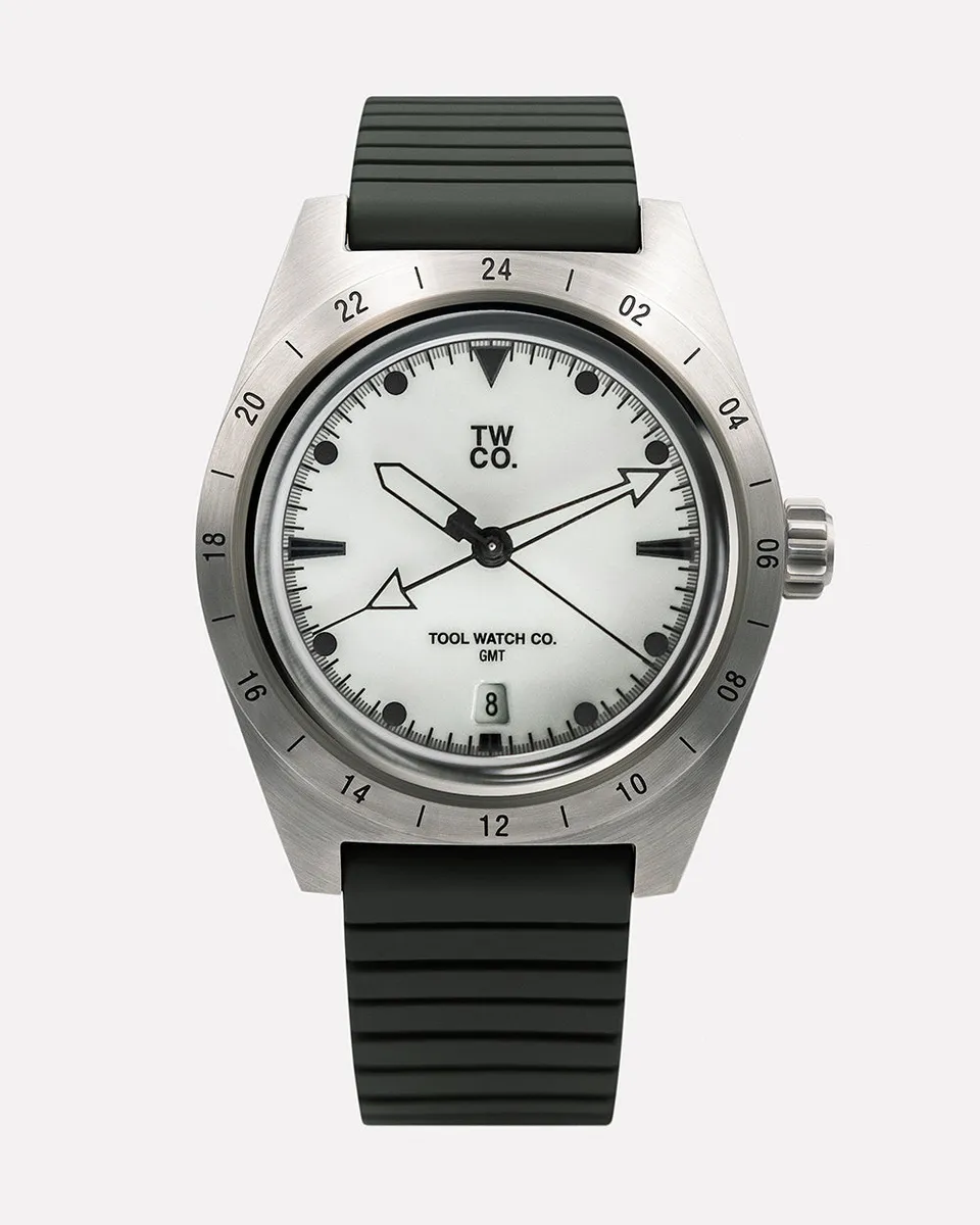 Tool Watch Co. Lumecore GMT orologio Flint White