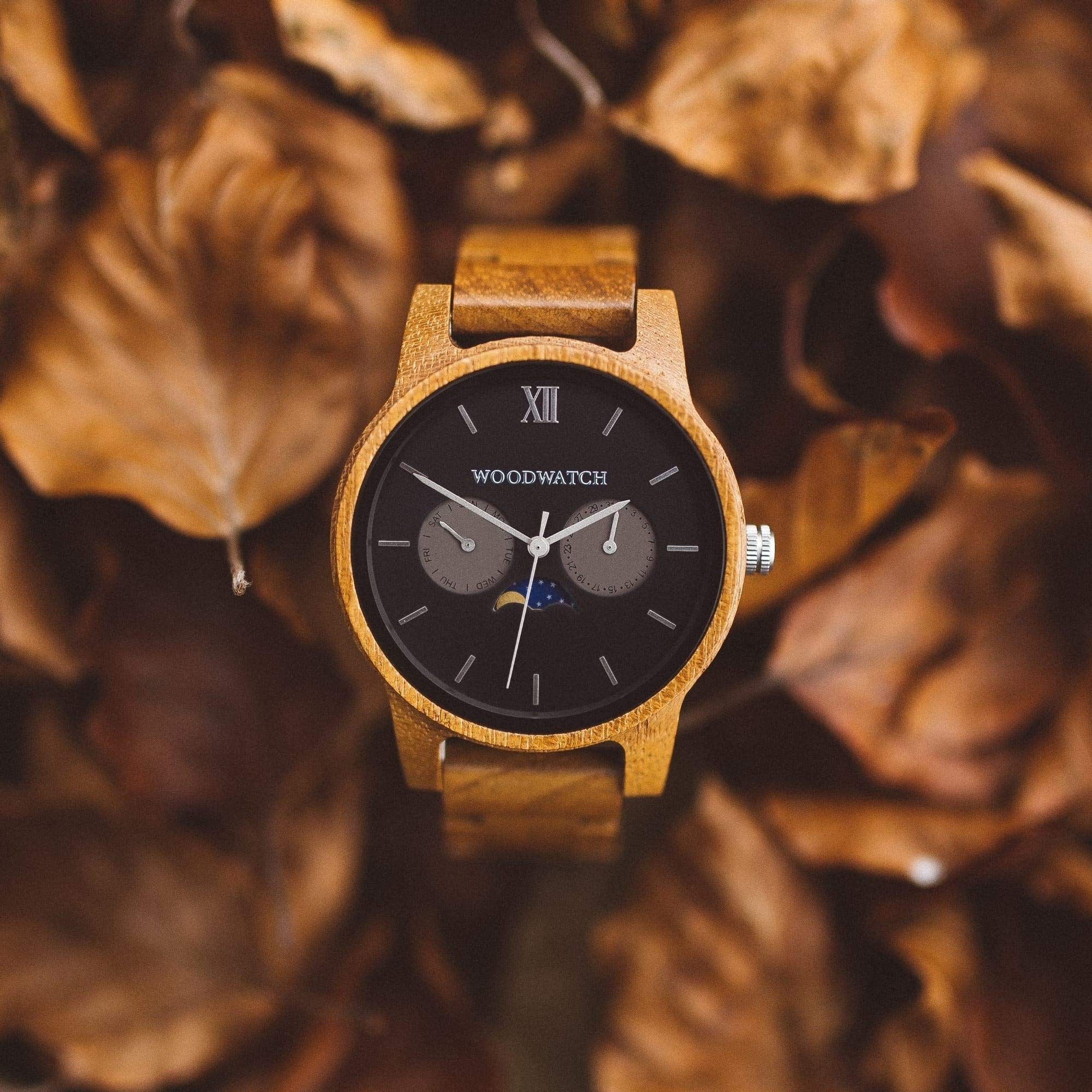 Woodwatch Classic Maverick orologio legno uomo premium