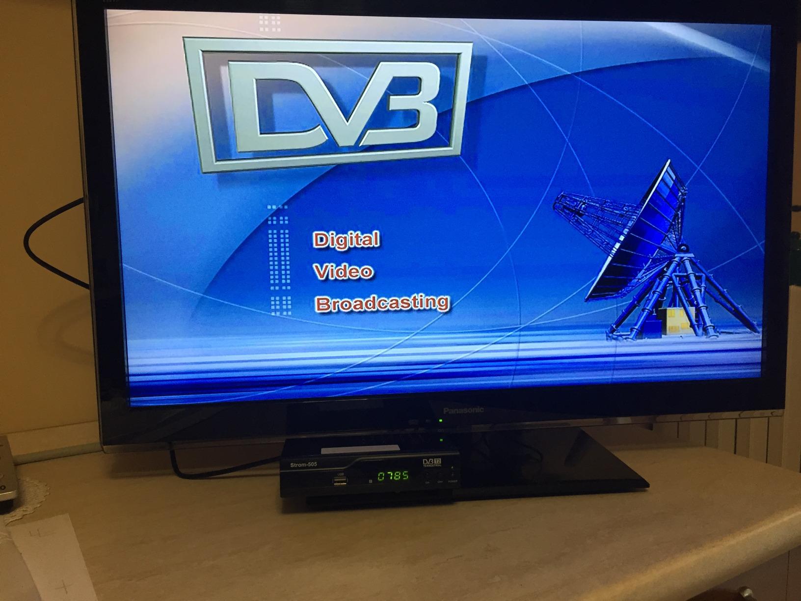 Strom 505 decoder digitale terrestre DVB-T2 HD H.265