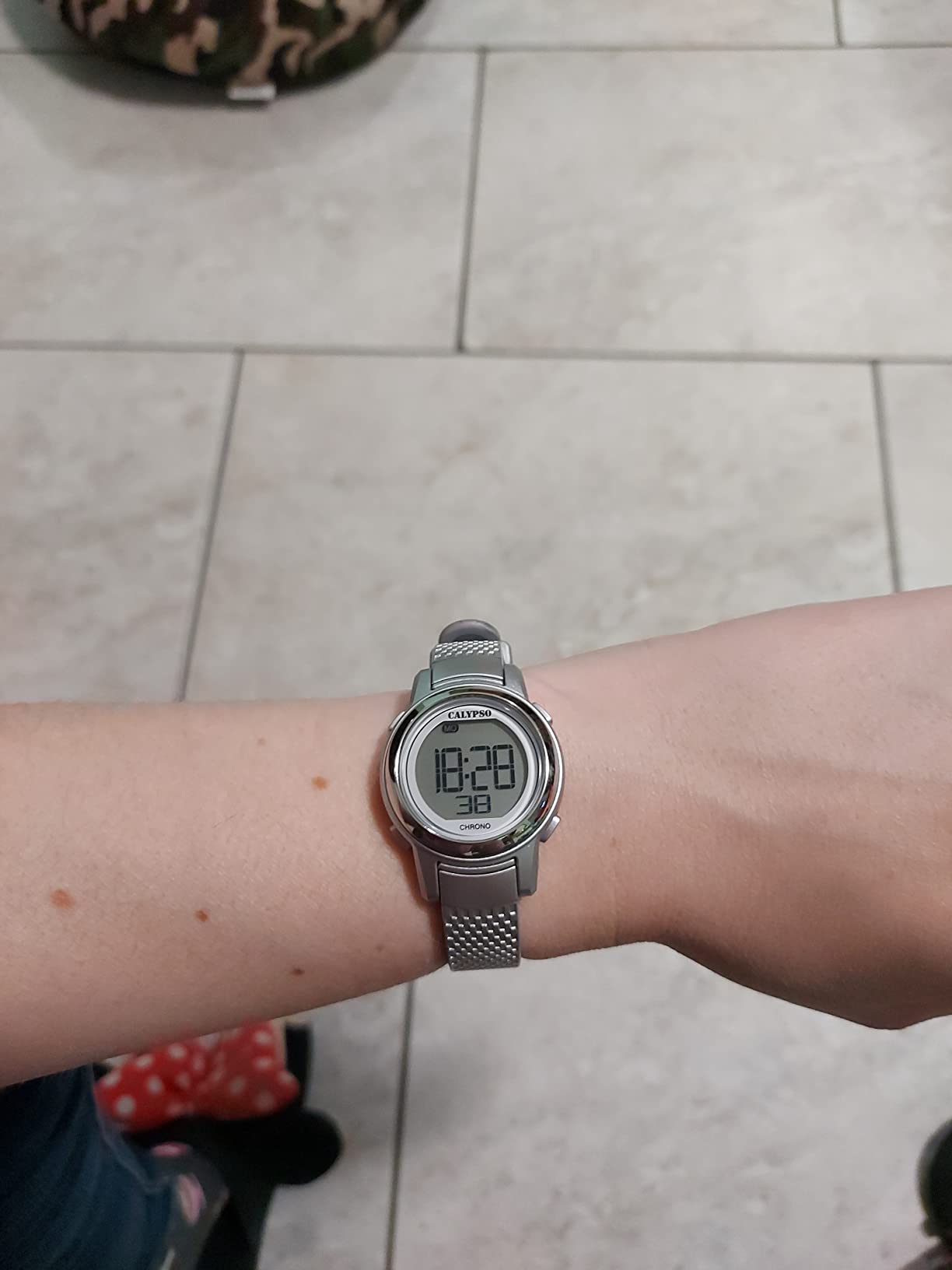 Calypso Urban Digital K5736/1 orologio digitale argento donna