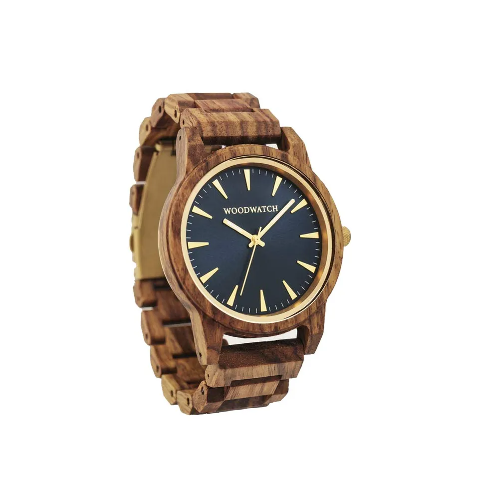 WoodWatch Classic Astro Kosso orologio in legno uomo antispruzzo