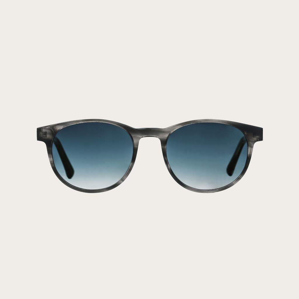WoodWatch Ellipse Heritage occhiali da sole blu sfumati