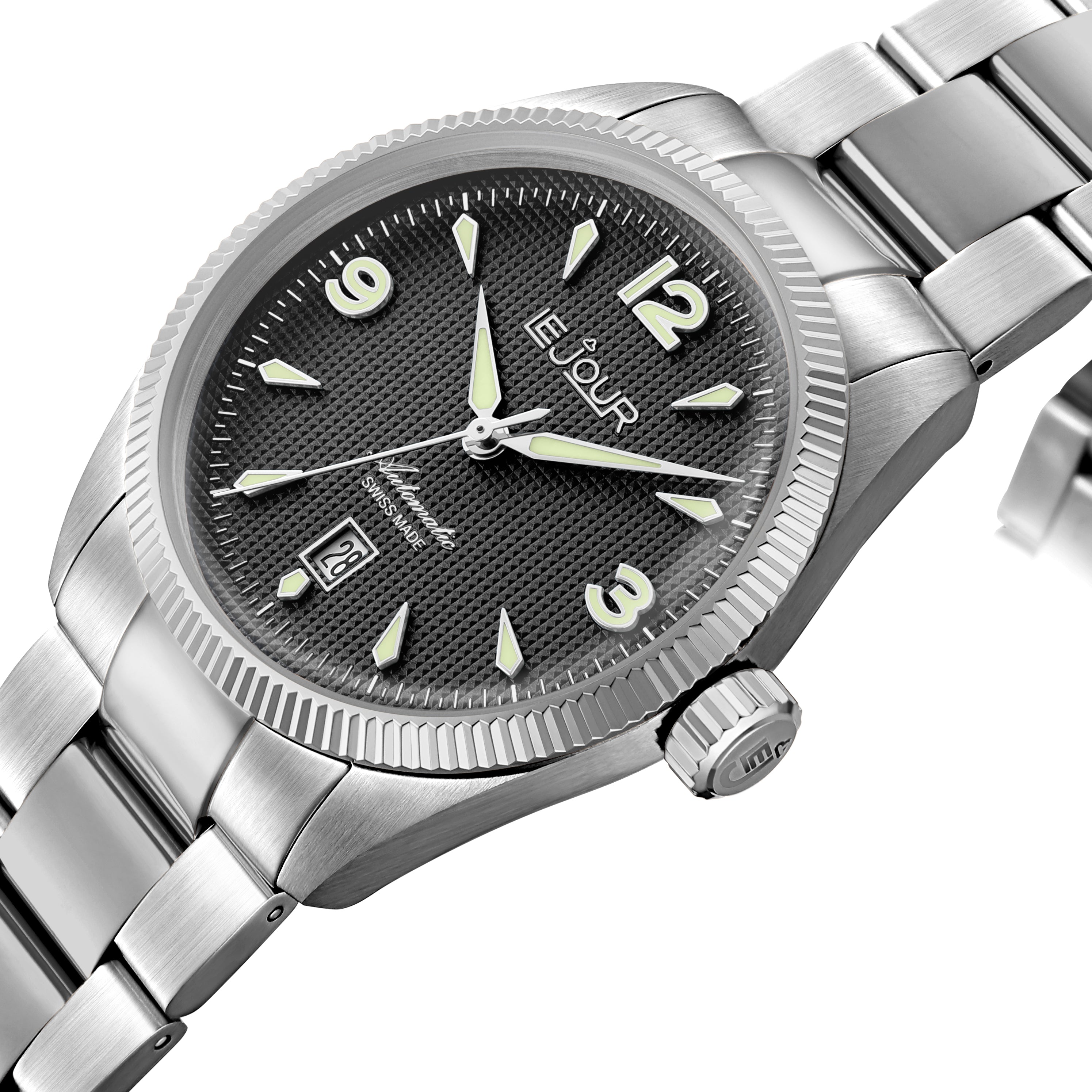 LeJour Brooklyn LJ-BR-001 orologio automatico nero 40mm