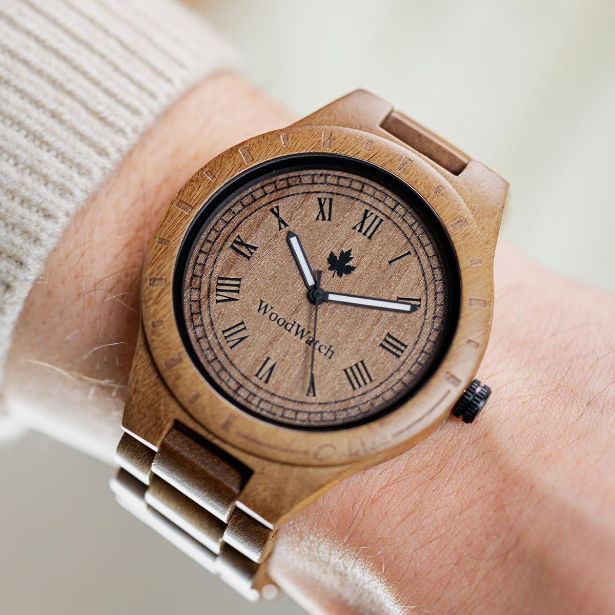 Woodwatch Classic Oaklee orologio legno noce uomo