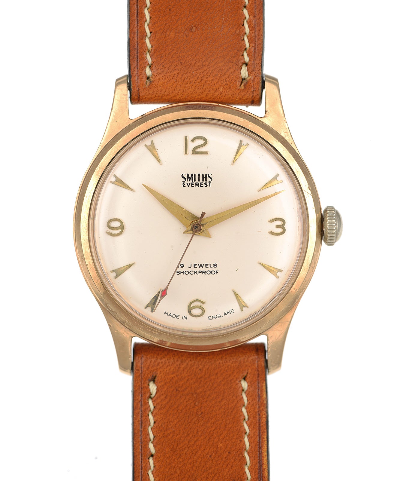 Smiths Everest Aquatite orologio oro 9 carati 1961
