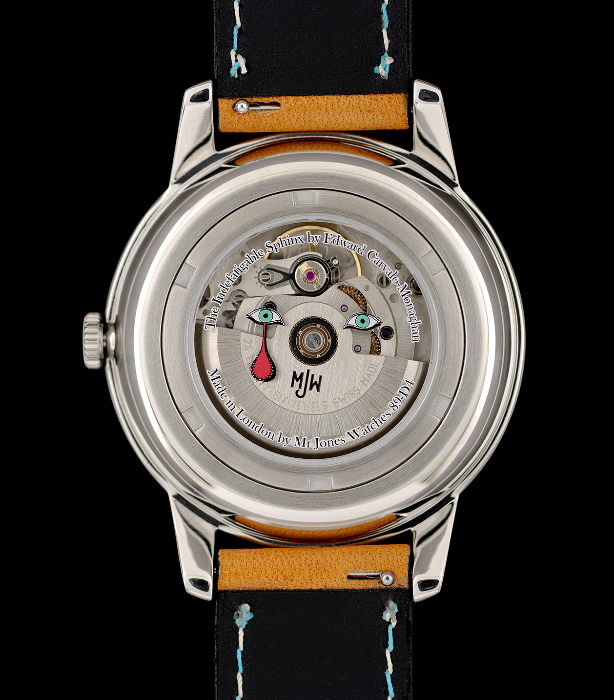 Mr Jones The Indefatigable Sphinx orologio jump hour 40mm