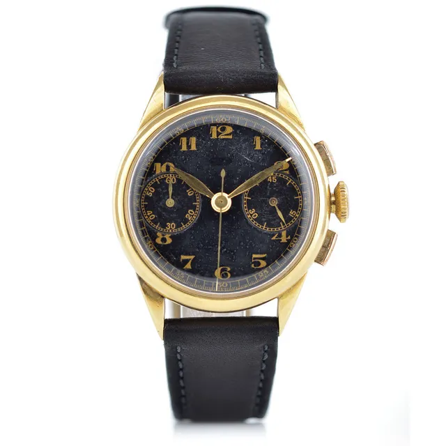 Jaeger anni 30 orologio cronografo elegante 30,5mm