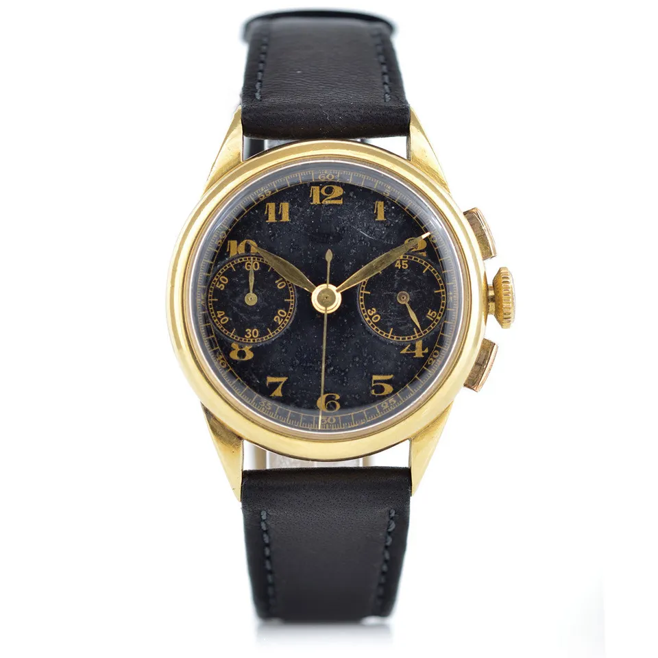 Jaeger anni 30 orologio cronografo elegante 30,5mm