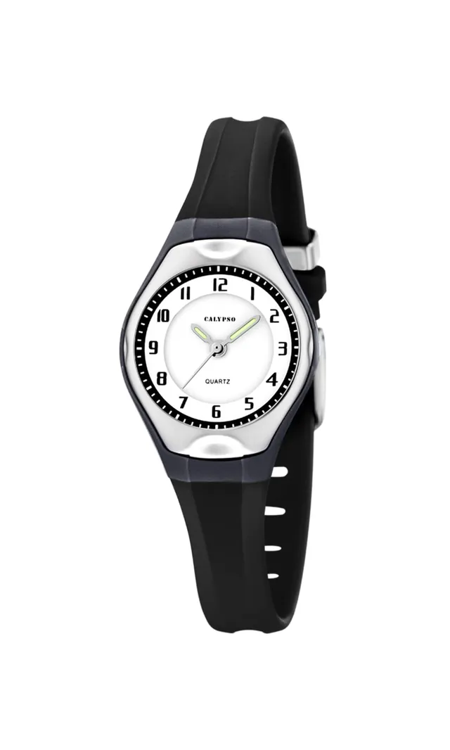 Calypso Basic orologio donna nero gomma 5 ATM