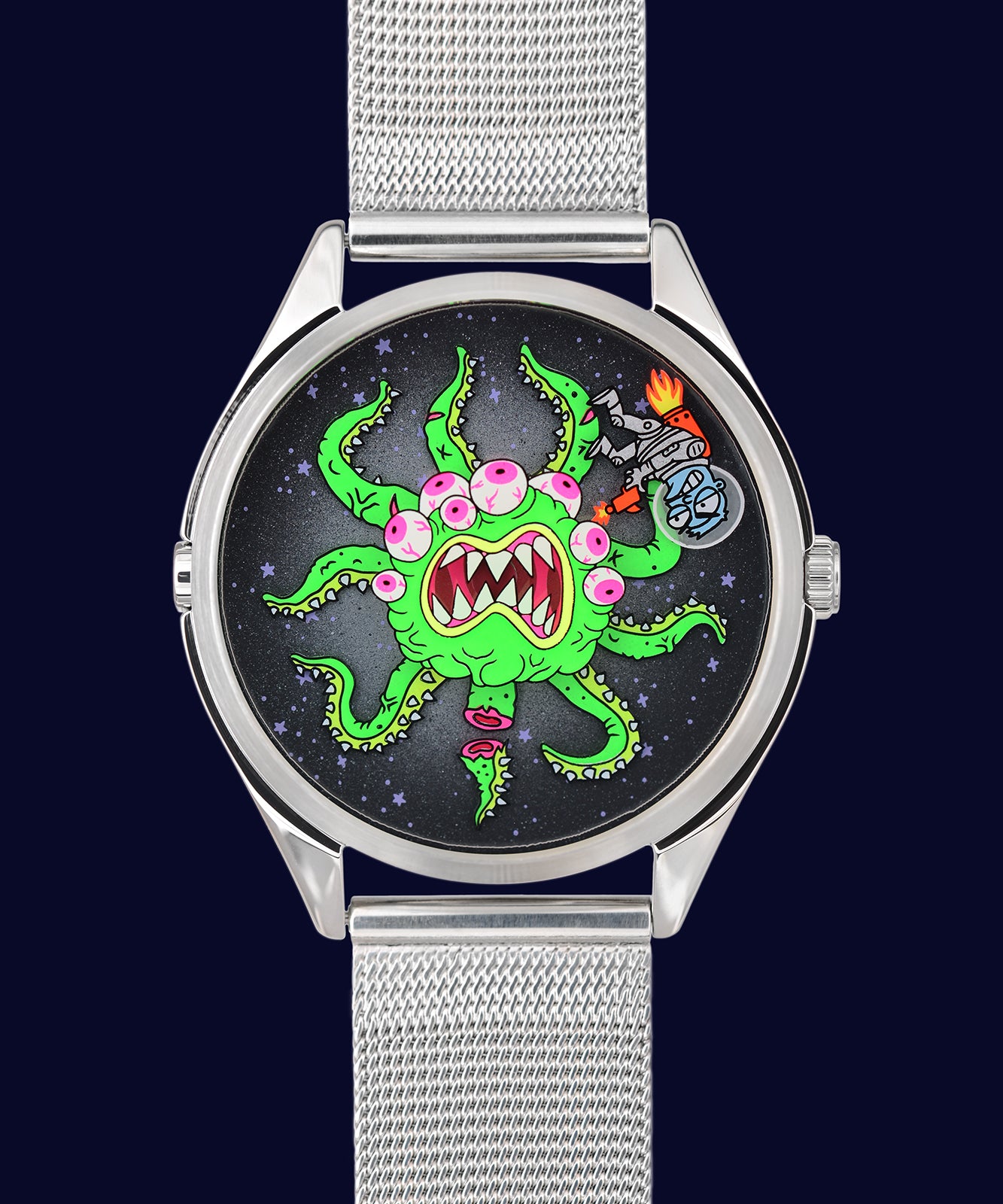 Mr Jones Watches Monster Melter 3000 orologio 37mm argento quarzo