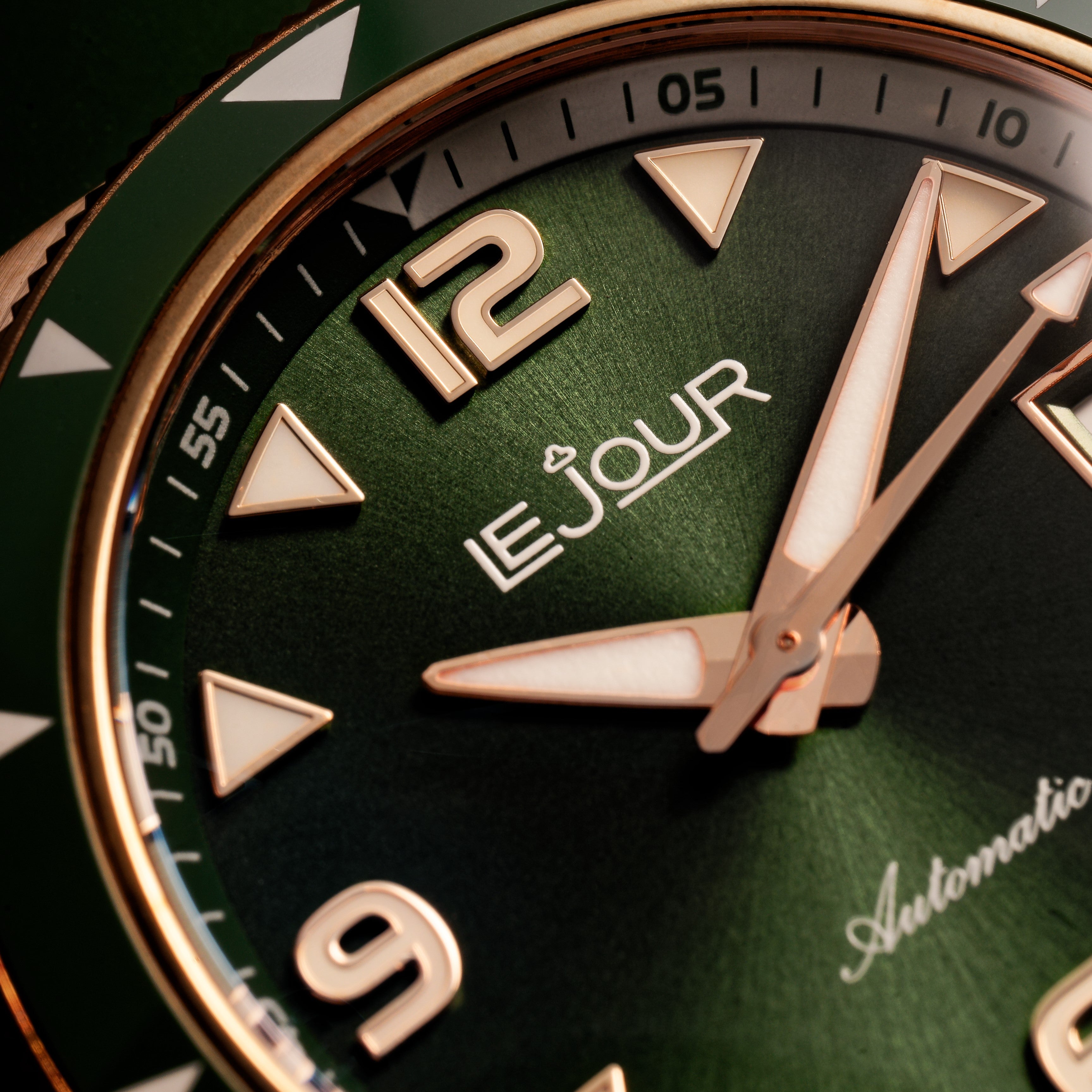 LeJour Hammerhead Bronze LJ-HB-002 orologio bronzo verde 39mm