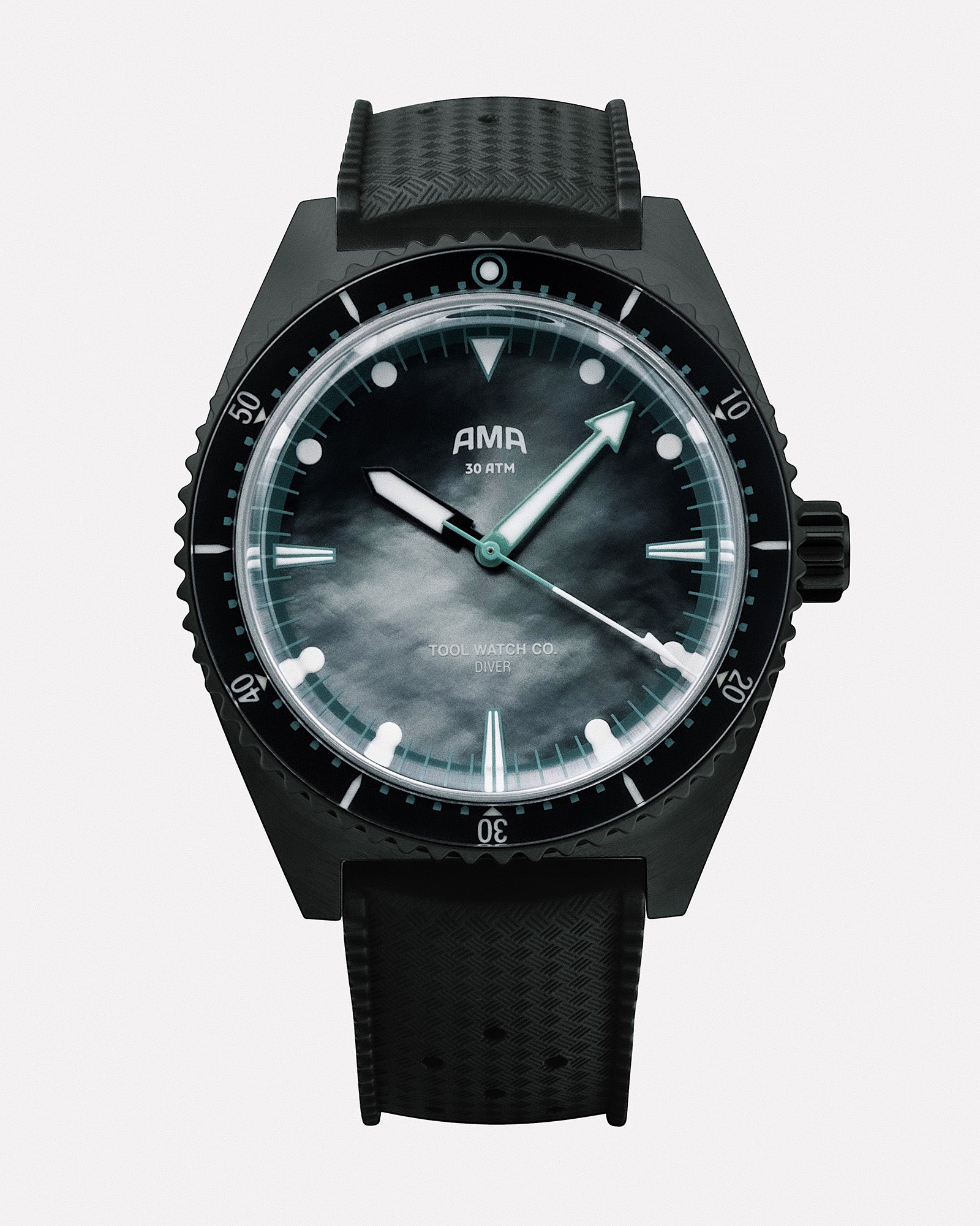 Tool Watch Co. AMA Diver orologio Night Dive nero