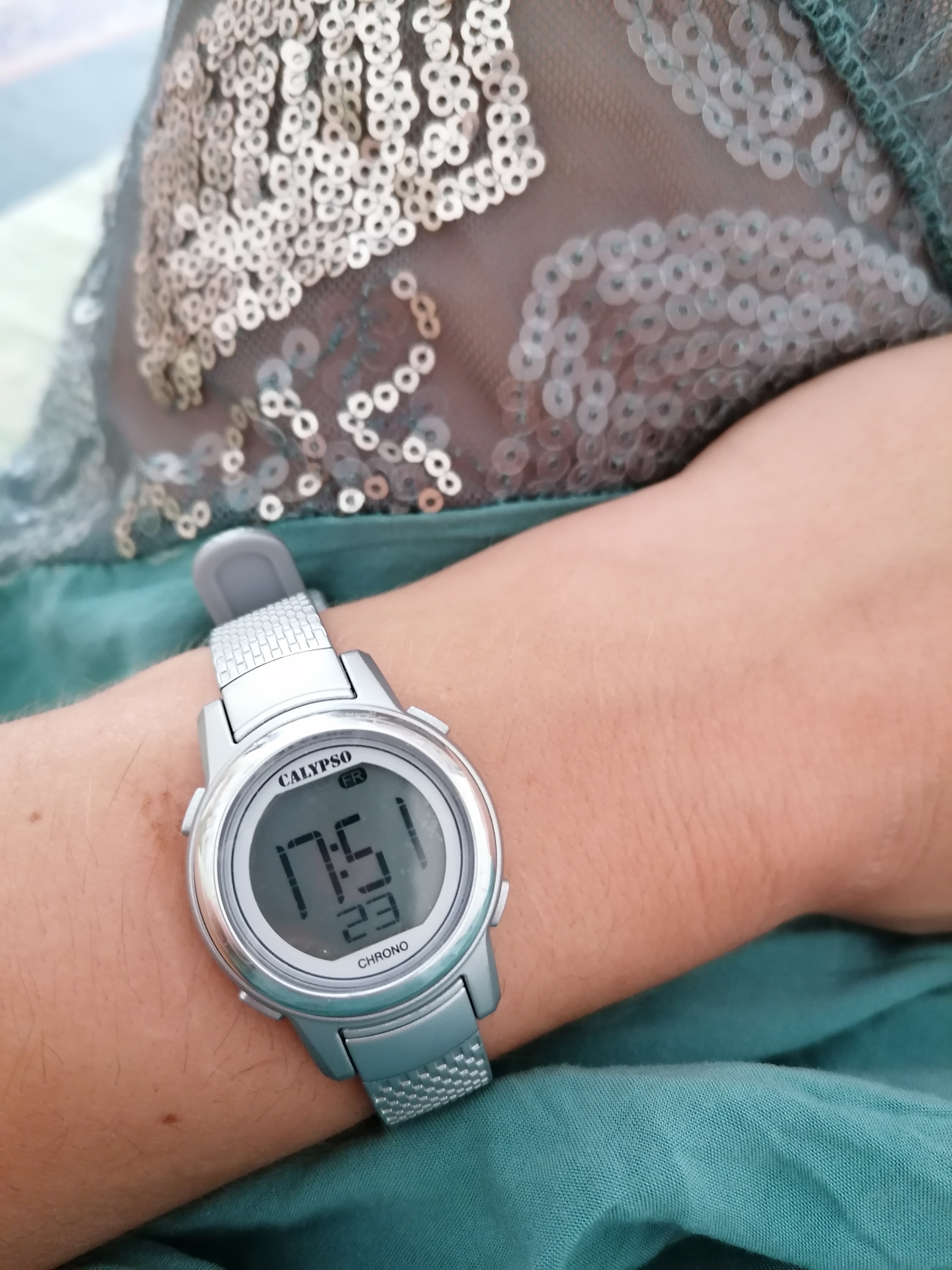 Calypso Urban Digital K5736/1 orologio digitale argento donna