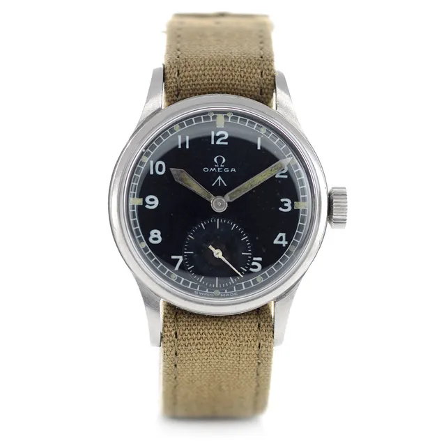Omega WWW 1945 orologio militare acciaio 35mm